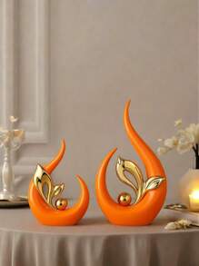 2 Stücke luxuriöse Eingangsbereich Heim-Dekoration Accessoires, ideales Dekorations-Geschenk für Muttertag, Geburtstag, Schulanfang, Abschluss, Hochzeit