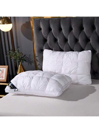 Luxe Five Star Hotel Quality Pillows Neck Support, High Elasticity Non Sinking, Retro Great