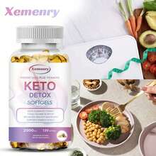 Keto Capsules - Weight Loss And Fat Burning, Ketogenic Diet Support, Energy Boost, Appetite Suppression, Suitable For Men And Women - 120pcs - 一瓶 - 試用階段 - 查看 6