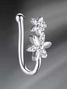 CIZME Fake Nose Rings Stainless Steel Gold Faux Septum Rings Dangle U Shaped Fake Nose Piercing Jewelry Non Piercing Septum Rings For Women Men Fake Lip Rings Ears Clip On Cartilage Earring - Fake Nose Ring - View 37