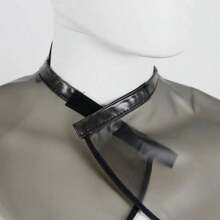 1 件专业防水染发披肩 - 可重复使用、防污且易于清洁的美发披肩，适用于理发、染色、重组和热油处理、沙龙和家庭使用、返校、旅行度假必需品、女士发饰