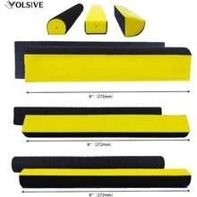 Rectangle Hand Sanding Block Set With 7 Pieces Hook And Loop Attachment Various Shapes For Auto Body And Paint Shop Sanding Or Polishing Yellow - Yellow7pcsSet-LongHook - View 3