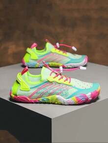 1 Pair Women's Beach/Water/Outdoor/Sports/Fitness/Running Shoes, Quick-Dry - Fluorescent Green - View 13
