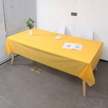 5/8pcs- Plastic Tablecloths For Rectangle Tables, Light Green Disposable Tablecloth, Waterproof Sage Green Table Cover For Birthday Bridal Wedding Baby Shower Party Decorations