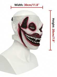 1pc Festival Party Inverted Horror Alien Bloody Half Face Bray Wyatt Mask Horror Prop