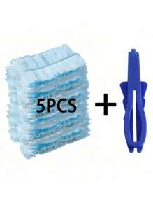 10/40/30 Pieces, Electrostatic Dust Removal Brush Head Replacement, Household Dust Removal Brush Head Replacement, Dust Removal Brush Head Replacement, Suitable For Laundry, Furniture, Car, Keyboard, (Without Handle), Cleaning Supplies, Cleaning Tools, Christmas Supplies, Halloween Cleaning