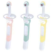 Mam Training Brush Baby Toothbrush 5+ Months Blue Or Pink - 藍色 - 查看 1