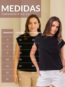 Kit 3 Women's Basic Loose Comfortable Muscle Tee Tank Top - Black//Brown - View 3