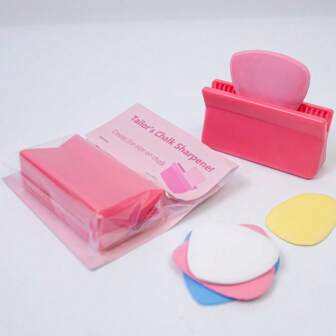 Terziler Tebeşir Kalemtıraş Kumaş Tebeşir Kalemtıraşları, Kolay Taşınabilir Sağlam Ev Dikiş Aksesuarları Dikiş El Sanatları Patchwork