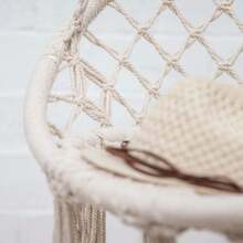 (Màu đen hoặc trắng ngẫu nhiên) Ghế treo - Ghế ngoài trời, ghế xích đu, võng trong nhà, giường treo, đồ trang trí phòng, ghế phòng khách - Nhiều màu - Xem 4