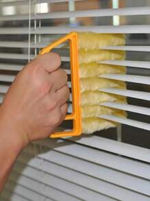 Multifunctional Window Blind Cleaning Brush, Home Curtain Cleaning Tool, Air Conditioner Vent Dust Remover, Crevice Brush