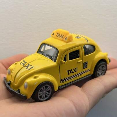 New Vintage Taxi Car - Alloy Car Model, Retro Diecast Car Model, Collectible Car Decor, Car Gift, Gift, Romantic Couple Game, Cat Gift, Women's Game, Men's Game, Interactive, Party Game, Birthday Gift, Holiday Gift, Perfect Gift