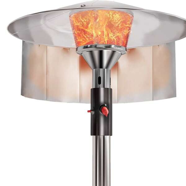 Acessório refletor para aquecedor de pátio - Acessório refletivo para aquecedor de pátio a propano para concentrar o calor, aquecedor de propano, lâmpada de aquecimento para aquecedor de pátio, acessório refletor