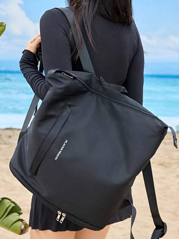 Mochila multifuncional para natación y fitness, neceser imprescindible para piscina y gimnasio con compartimentos secos y húmedos, bolsa de almacenamiento deportivo de gran capacidad, bolsa de viaje unisex portátil para equipo de natación