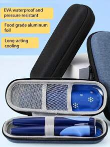 Insulated Portable Insulin Cooler Bag -Friendly Cold Ice Pack Physical Cooler Box Lightweight Simple Zipper Carry Bag Diabetes Travel Case, Portable Medication Cooler Bag For Insulin Pens And Blood Glucose Monitor Supplies,Back To School Supplies, Travel Essentials, Holiday Essentials