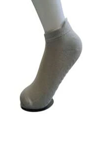 2/4 pary czarnych i białych krótkich skarpetek do jogi/pilatesu/tańca, oddychające, antypoślizgowe, miękkie i wygodne