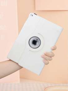 Étui pour iPad compatible avec iPad Air 11 po (M2) - 2024/2025, avec fleur pivotante à 720°, prend en charge l'orientation horizontale et verticale. Convient pour iPad Mini4567, iPad 10,2 pouces. L'étui prend en charge plusieurs angles et la bande élastique intégrée peut fermer la tablette de manière sécurisée pendant les déplacements