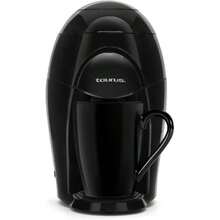 Cafetera personal TAURUS MEDEA 2000 | Taza de cerámica incluida de 150 ml | Negra | Filtro lavable y reutilizable | Interruptor luminoso - Tipo de Enchufe A USA (110-127V) - Ver 1