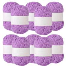 10pcs/Pack Nylon Filament Yarn For DIY Knitting Caps, Scarves, Cushions - Multicolor - View 47