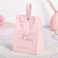 6 Stück Premium Hochzeits Gastgeschenk Box, handgehaltene Süßigkeiten Geschenkbox, elegante Hochzeit, Weihnachten, Valentinstag, Geburtstag, Süßwarenladen Geschenkbox
