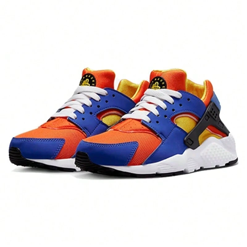 NIKE 女子 HUARACHE RUN (GS) 复古休闲鞋 654275-421 - 藍色 - 查看 1