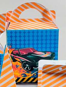 20 HOTWHEELS Boxes – Party Favors For Children's Parties – WITHOUT PERSONALIZATION | Grab And Assemble - Nhiều màu - Xem 2