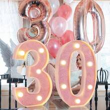 1 chiếc đèn chữ màu hồng, đèn trang trí ngày Valentine và Ngày của Mẹ, đèn chữ hình hoa phát sáng, ánh sáng trắng ấm, dùng pin, thích hợp trang trí ngày Valentine, tiệc sinh nhật, phòng ngủ, đám cưới, cầu hôn, họp mặt gia đình, Giáng sinh, trang trí nhà hàng, trang trí bó hoa, trang trí hộp quà bánh sinh nhật và nhiều dịp khác. - Hồng - Xem 5