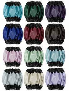 1pc - You Need To Purchase 4pcs Or 6pcs, Baby Stroller Wheel Covers, To Prevent Dirtying The Floor When, The Wheels Can Still Roll With The Covers On (Style And Lining Color Sent Randomly) - Multicolor - View 7