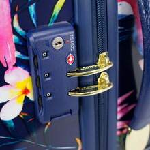 2 - Piece Hardside Carry - On Spinner Luggage Set, Parrot, Suitable For Travel