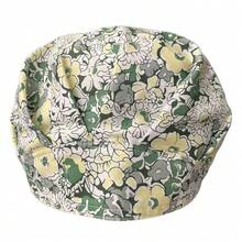 花卉印花休闲涤纶棒球帽，无印花帽子，适合生日派对，四季皆宜 - I - 查看 2