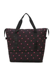 Large Capacity Women's Handbag Travel Bag, Expandable Short Trip Luggage Trolley Bag, Maternity Hospital Bag, Gym Sports Duffel Bag Bag For School School Accessories School Stuff Travel Essentials Holiday Vacation Duffle Bag Luggage Suitcase Travel Bag For Women - Multicolor - View 14