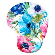 Ergonomic Mouse Pad With Wrist Rest - Soft Memory Foam, Non-Slip Silicone Base, Comfortable For Long Computer Work, Desktop Accessory