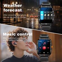 Orologio smart per bambini, con composizione e ricezione di chiamate senza fili, promemoria e rifiuto di chiamate, molteplici modalità sportive, sfondi personalizzabili, promemoria di sveglia, notifiche di messaggi, controllo della riproduzione musicale, adatto per adolescenti, compatibile con Android e iOS