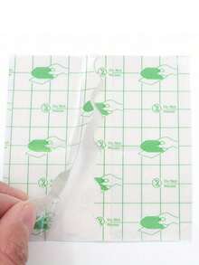 50/100 piezas Venda elástica impermeable, película protectora transparente, parche impermeable, parche de sujeción, venda elástica impermeable protectora