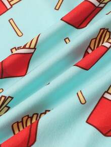 3PCS Men's Underwear, Fruit Print, Fashionable, Elasticated Waistband, Boxer Briefs - Multicolor - View 3