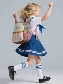 Plecak szkolny dla dzieci – spersonalizowana torba z imieniem, uroczy haft z kreskówkową kreskówką, lekki prezent dla przedszkolaków (3–6 lat), wielofunkcyjny, ozdobny, z literą, stylowy, nowoczesny, kolorowy, uroczy, uroczy, codzienny, niestandardowy, spersonalizowany, wyjątkowy, spersonalizowany, idealny prezent dla niego, idealny prezent dla niej, wielofunkcyjny, ozdobny, z literą, stylowy, nowoczesny, kolorowy, uroczy, uroczy, codzienny, niestandardowy, spersonalizowany, wyjątkowy, spersonalizowany, idealny prezent dla niego, idealny prezent dla niej, Halloween