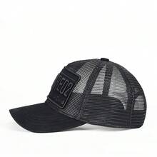 Czapki baseballowe unisex trucker z siateczki, regulowane, oddychające, z zatrzaskiem, przeciwsłoneczne, czapki outdoorowe