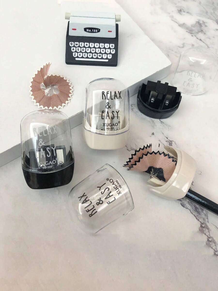 2 pezzi Mini temperamatite, temperamatite per matite per sopracciglia, temperamatite trasparente minimalista, temperamatite per studenti, temperamatite manuale, trucco, economico, decorazione camera, vanità, viaggio, camera da letto, accessori per il trucco, economico, riempimento calze, trucco, strumenti per il trucco, roba economica, regali, regali per donne, regali di Natale