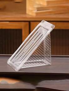 Cajas de embalaje transparentes triangulares para sándwiches, envases para llevar sándwiches - transparente - Ver 4