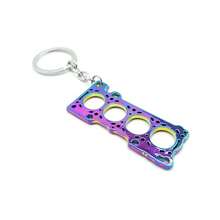改装钥匙扣 汽车改装缸体发动机垫片 模型钥匙扣 钥匙圈 DIY钥匙链 F1赛车迷礼物 - 均碼 - 查看 5