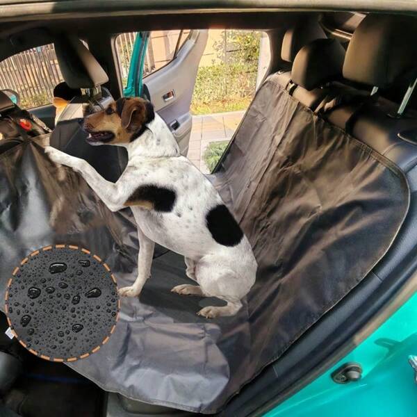 1pc All-Season Pet Car Seat Cushion, Foldable & Pet-Friendly, Suitable For Sedan, SUV & Truck Daily Use