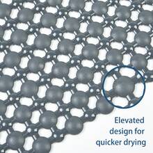 2pcs Kitchen Sink Protection Mat, 15.8x11.8 Inch, Non-Slip, Quick Drainage, Heat Resistant Dishes Drying Mats, Kitchen Sink Accessory,Non-Slip Kitchen Mats For Sink Side, Natural And Hygienic Kitchen Essential For Home And Kitchen Room Decor, Part Of Your Cozy Fall& Winter Styles And Christmas Decorations - 15.75*11.81 Inch - View 6