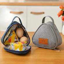 迷你三角保温袋铝箔保温袋午餐手提袋学生饭团袋午餐盒午餐携带袋