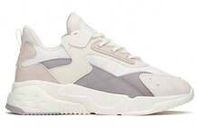 Magic Cube Slip Resistant Durable Low Top Dad Shoes White Gray Sneaker Women 122148808-6