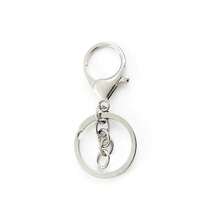 Conjunto de 10 ganchos de pressão com gatilho para chaveiro, fecho lagosta para colar, argola de chave e joias. - Chaveiro - Ver 12
