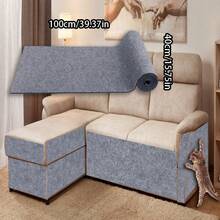 1 件自粘式猫抓垫,用于墙壁、地毯、沙发和家具保护,适用于猫抓柱自粘式猫抓板垫地毯沙发家具保护器、宠物抓挠玩具、猫抓训练器、自粘式猫抓板 - 彩色 - 查看 18