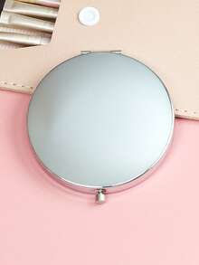 1个圆形双面便携化妆镜，男女通用，可折叠金属材质，口袋大小，方便携带，360度旋转，可爱迷你手持镜，是大学生、旅行者和化妆师的理想之选，也是情人节礼物和圣诞节礼物的绝佳选择。适用于化妆、家居装饰、梳妆台、旅行、卧室等场合，是化妆配件的理想之选。 - 金色 - 查看 11