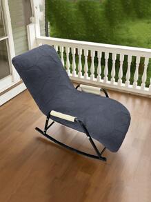 1 Stück Jacquard Schaukelstuhllbezug Balkon Zuhause Lässig Mittagspause Liegestuhlbezug elastisch Luxus Ruhesessel Sofa Bezug für Wohnzimmer Terrasse