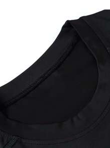 Camiseta deportiva de secado rápido con temática de París para hombres - a rayas blancas y rojas, ajuste muscular elástico, ropa deportiva ligera de alto rendimiento para correr, gimnasio y actividades al aire libre, transpirable de poliéster-spandex, lavable a máquina