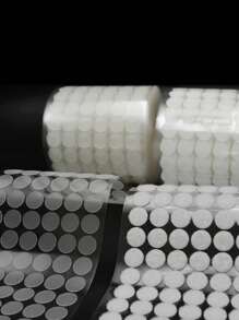 Magical Self-Adhesive Dots, Combining Adhesive Dots And Hook & Loop Dots, Strong Adhesion And No Trace, Ideal For Item Organization & Storage, Hanging Small Items, Sealing, Especially Suitable For DIY, Classroom, Office, Home Sewing And More. (This Product Is In Sheet Form)